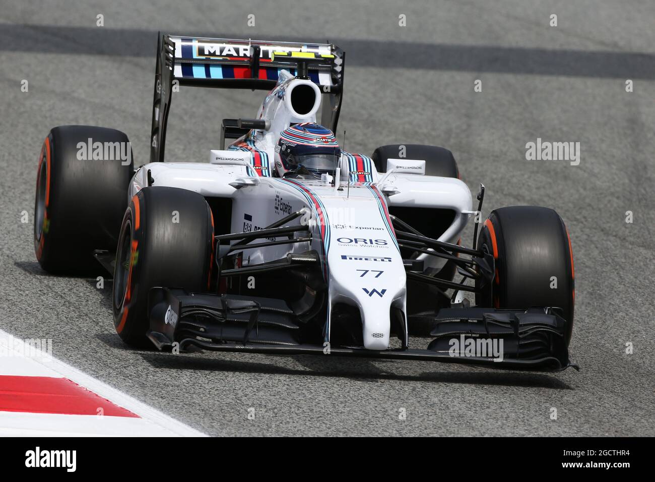 Valtteri Bottas (fin) Williams FW36. Gran Premio di Spagna, sabato 10 maggio 2014. Barcellona, Spagna. Foto Stock