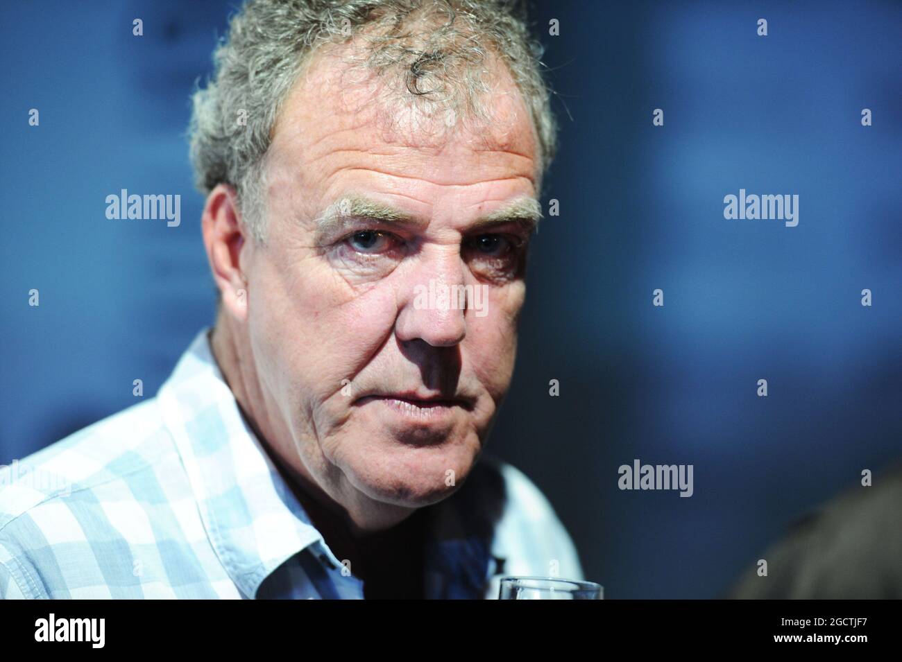 Jeremy Clarkson (GBR) relatore TV Top Gear all'Amber Lounge Fashion Show. Gran Premio di Monaco, venerdì 23 maggio 2014. Monte Carlo, Monaco. Foto Stock