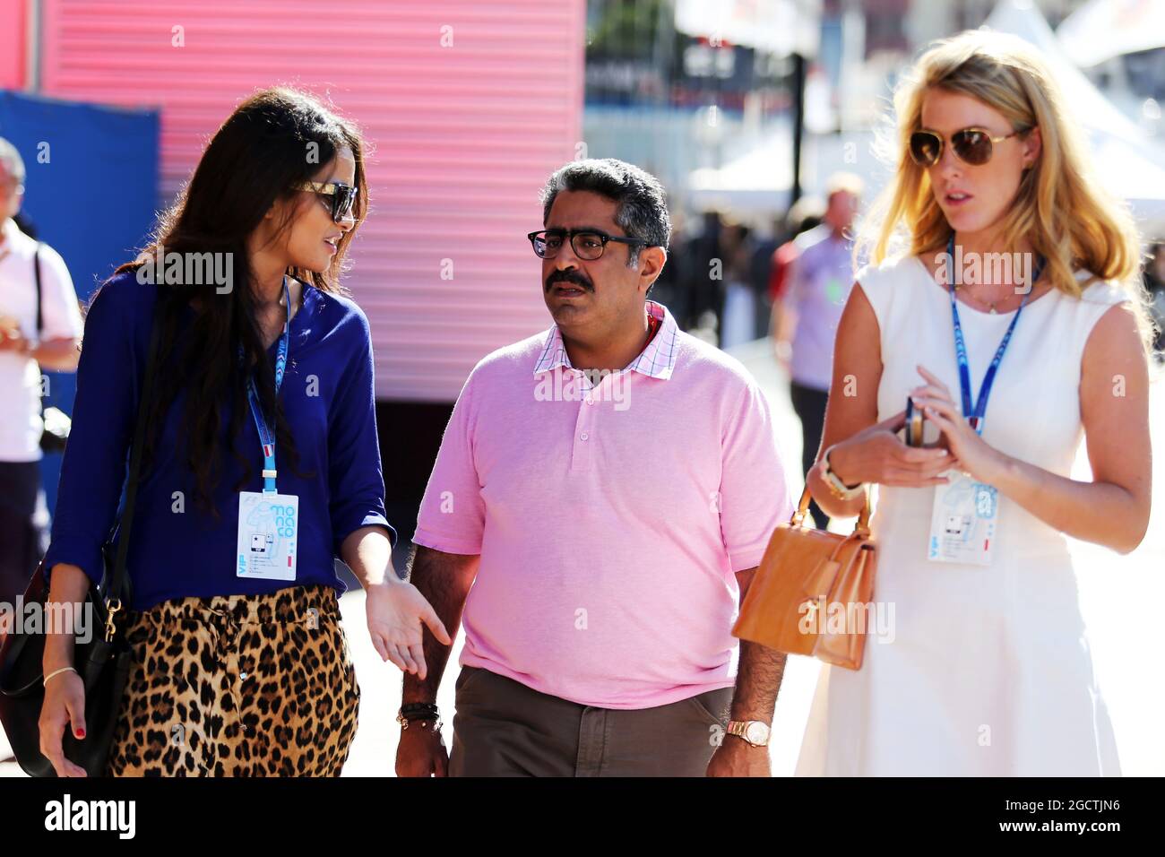 Muhammed al Khalifa (BRN) Presidente del circuito del Bahrain. Gran Premio di Monaco, sabato 24 maggio 2014. Monte Carlo, Monaco. Foto Stock