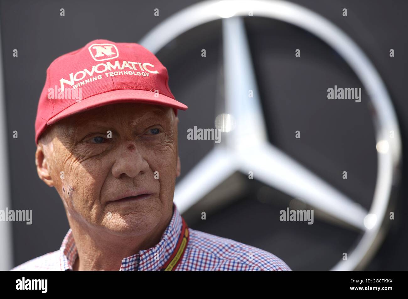 Niki Lauda (AUT) Mercedes Presidente non esecutivo. Gran Premio del Canada, domenica 8 giugno 2014. Montreal, Canada. Foto Stock