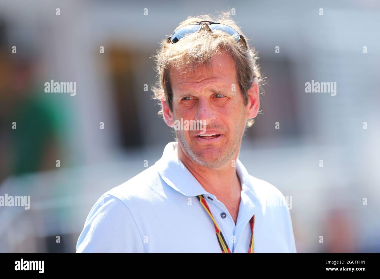Bobby Epstein (USA) Fondatore e Presidente del circuito delle Americhe (COTA). Gran Premio di Germania, sabato 19 luglio 2014. Hockenheim, Germania. Foto Stock