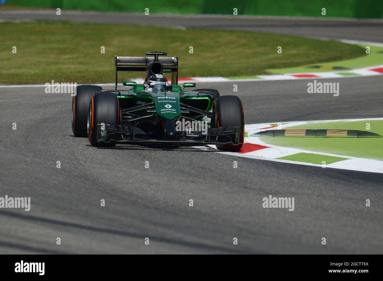 Kamui Kobayashi (JPN) Caterham CT05. Gran Premio d'Italia, venerdì 5 settembre 2014. Monza Italia. Foto Stock