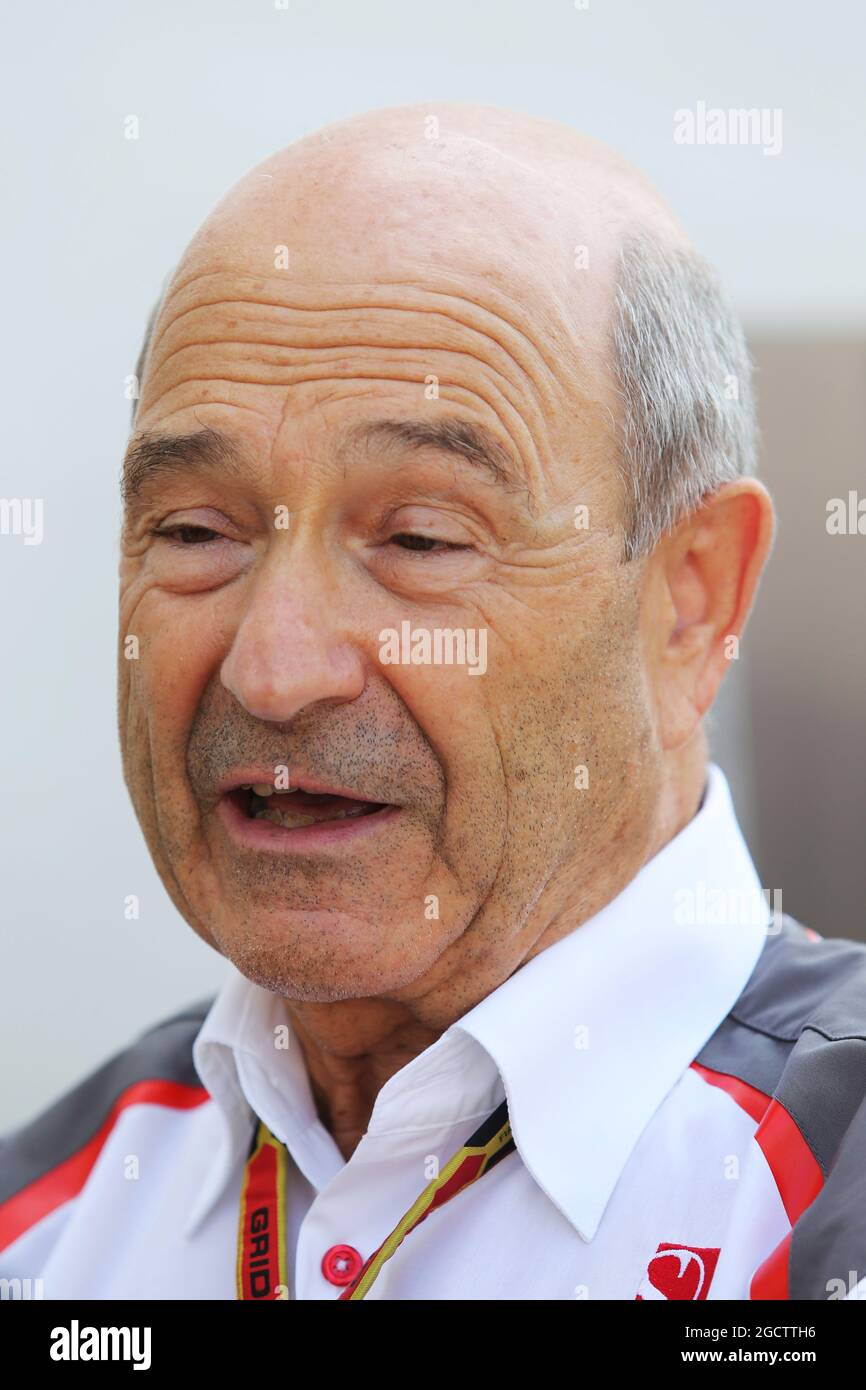 Peter Sauber (sui) Sauber Presidente del Consiglio di Amministrazione. Gran Premio d'Italia, domenica 7 settembre 2014. Monza Italia. Foto Stock