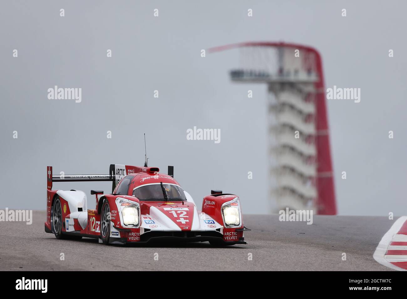 Nicolas Prost (fra) / Nick Heidfeld (GER) / Mathias Beche (sui) 12 Rebellion Racing Rebellion R1 Toyota. Campionato mondiale FIA Endurance, Rd 4, 6 ore di circuito delle Americhe. Venerdì 19 settembre 2014. Austin, Texas, Stati Uniti. Foto Stock