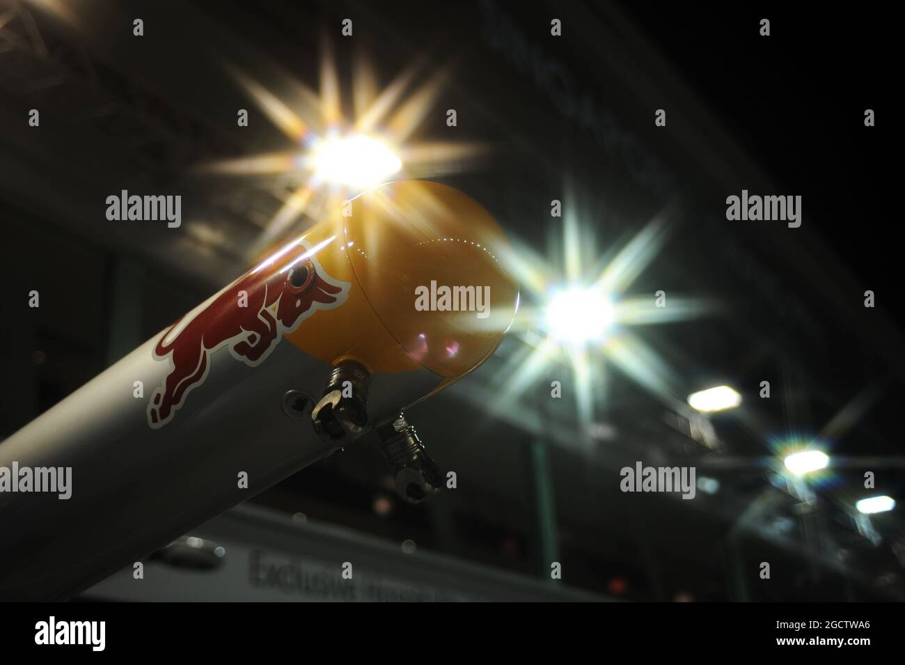 Red Bull Racing pit stop attrezzature. Gran Premio di Singapore, sabato 20 settembre 2014. Circuito Marina Bay Street, Singapore. Foto Stock