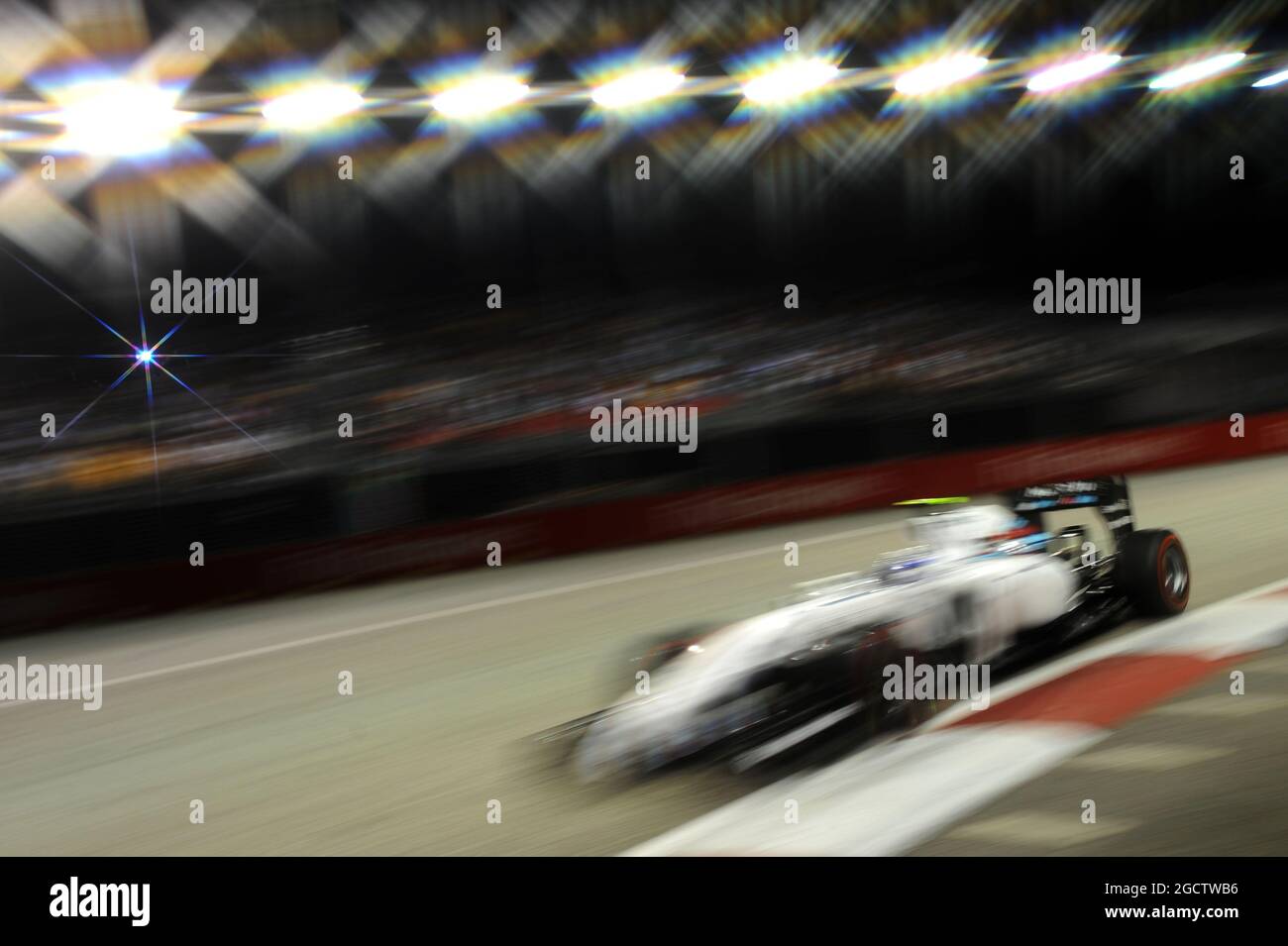Felipe massa (BRA) Williams FW36. Gran Premio di Singapore, sabato 20 settembre 2014. Circuito Marina Bay Street, Singapore. Foto Stock
