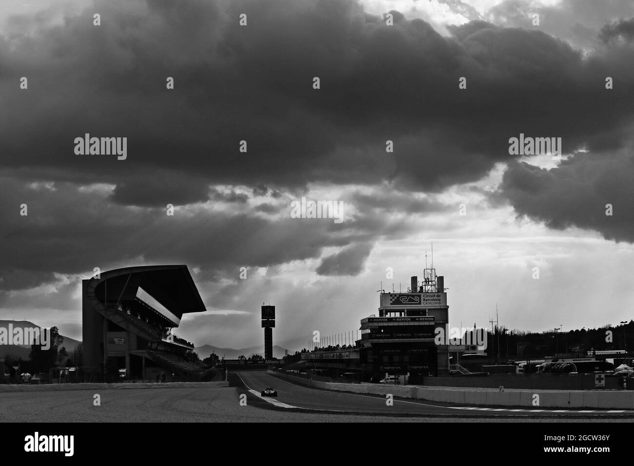 Pastore Maldonado (VEN) Lotus F1 E23. Test di Formula uno, giorno 3, sabato 22 febbraio 2015. Barcellona, Spagna. Foto Stock