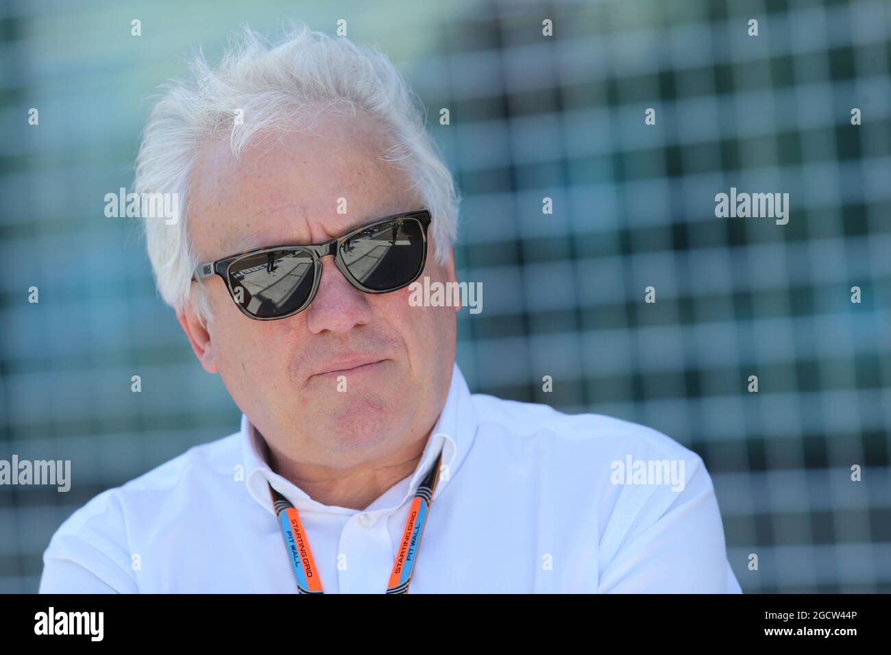 Charlie Whiting (GBR) delegato FIA. Gran Premio d'Australia, mercoledì 11 marzo 2015. Albert Park, Melbourne, Australia. Foto Stock