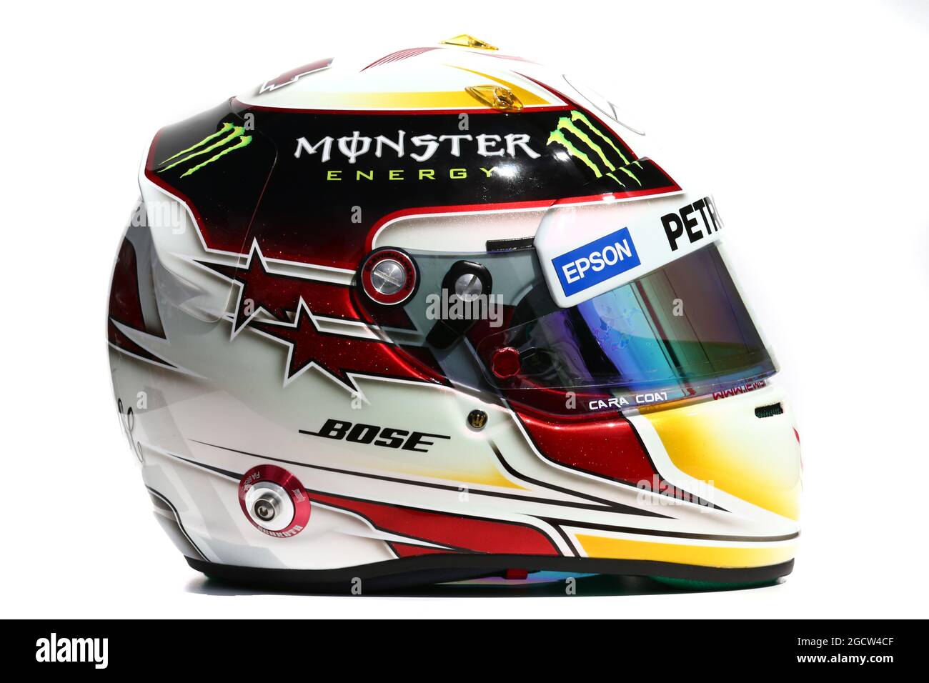 Il casco di Lewis Hamilton (GBR) Mercedes AMG F1. Gran Premio d'Australia,  giovedì 12 marzo 2015. Albert Park, Melbourne, Australia Foto stock - Alamy