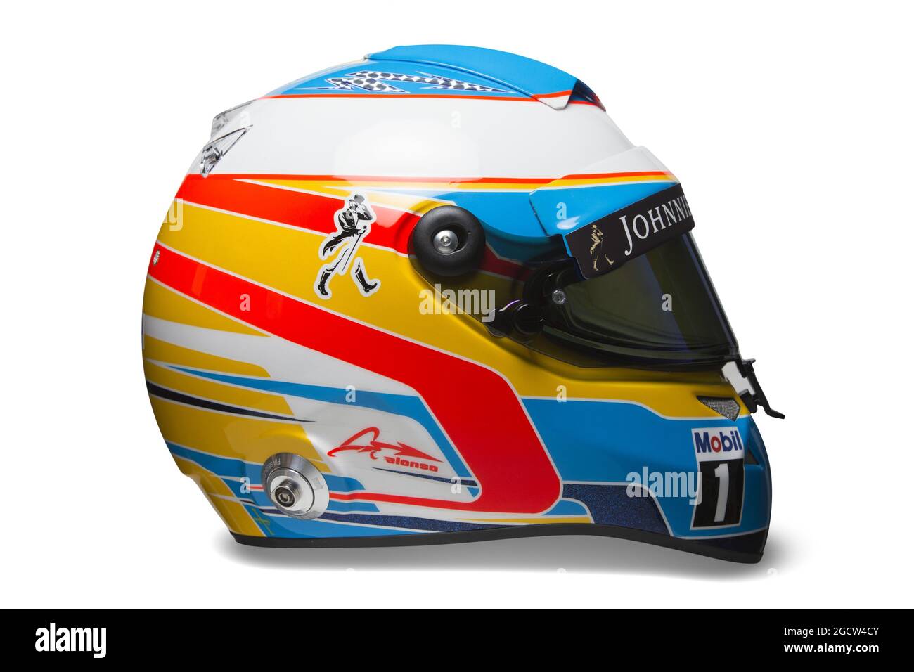 Il Fernando Alonso (ESP) McLaren. Gran Premio d'Australia, giovedì 12 marzo 2015. Albert Park, Melbourne, Australia. Foto Stock