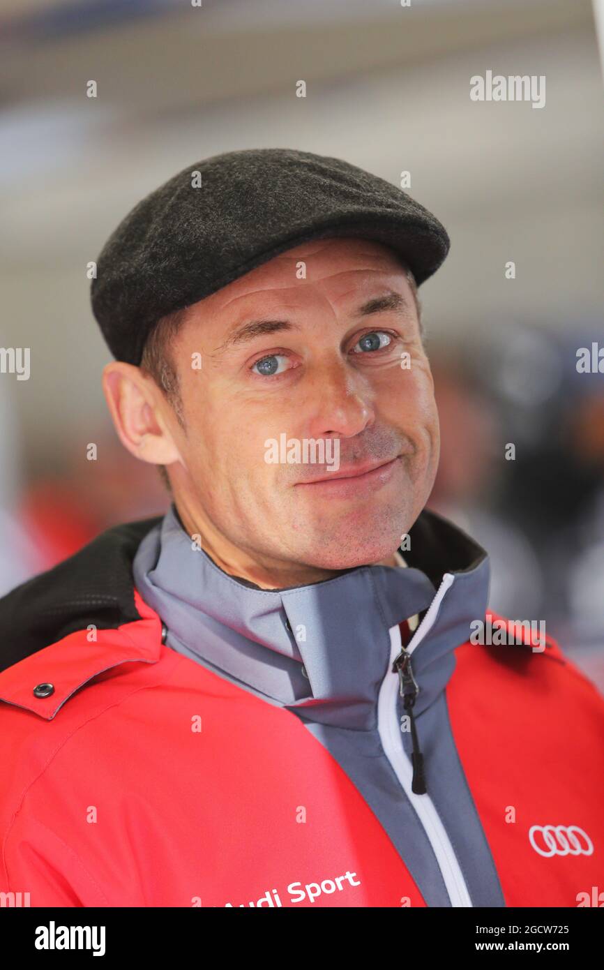 Tom Kristensen (DEN) Audi. Campionato Mondiale FIA Endurance, turno 2, venerdì 1 maggio 2015. Spa-Francorchamps, Belgio. Foto Stock