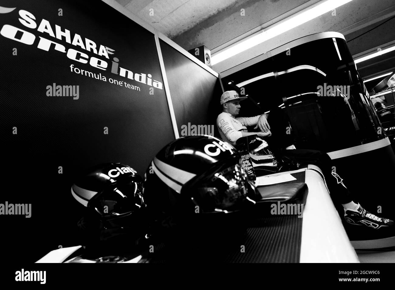 Nico Hulkenberg (GER) Sahara Force India F1. Gran Premio del Canada, venerdì 5 giugno 2015. Montreal, Canada. Foto Stock