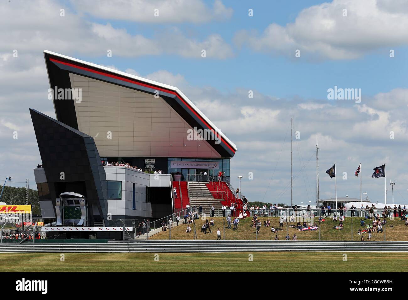 L'Ala. Gran Premio di Gran Bretagna, sabato 4 luglio 2015. Silverstone, Inghilterra. Foto Stock