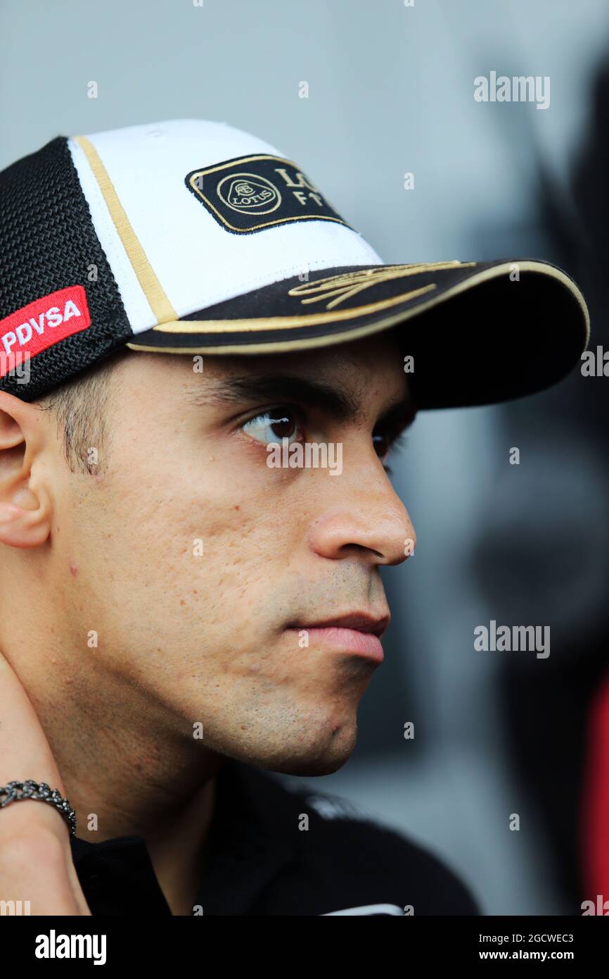 Pastore Maldonado (VEN) Lotus F1 Team. Gran Premio del Giappone, giovedì 24 settembre 2015. Suzuka, Giappone. Foto Stock