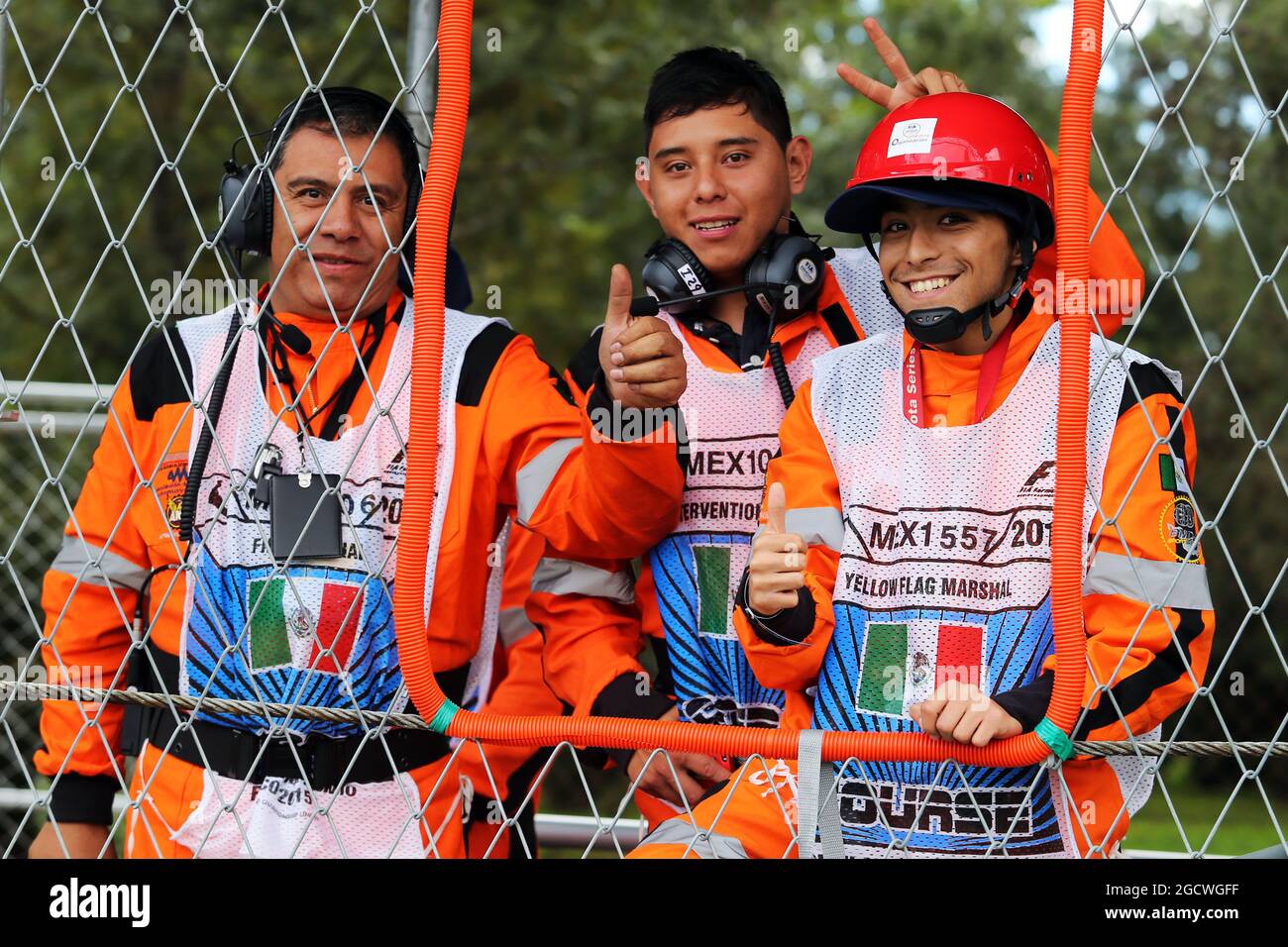 Marescialli. Gran Premio del Messico, giovedì 29 ottobre 2015. Città del Messico, Messico. Foto Stock