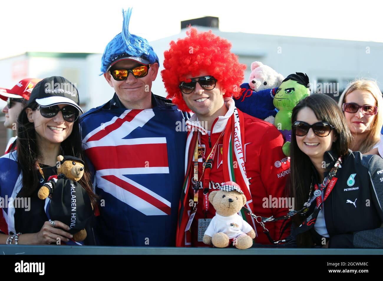 Ventilatori. Gran Premio d'Australia, giovedì 17 marzo 2016. Albert Park, Melbourne, Australia. Foto Stock