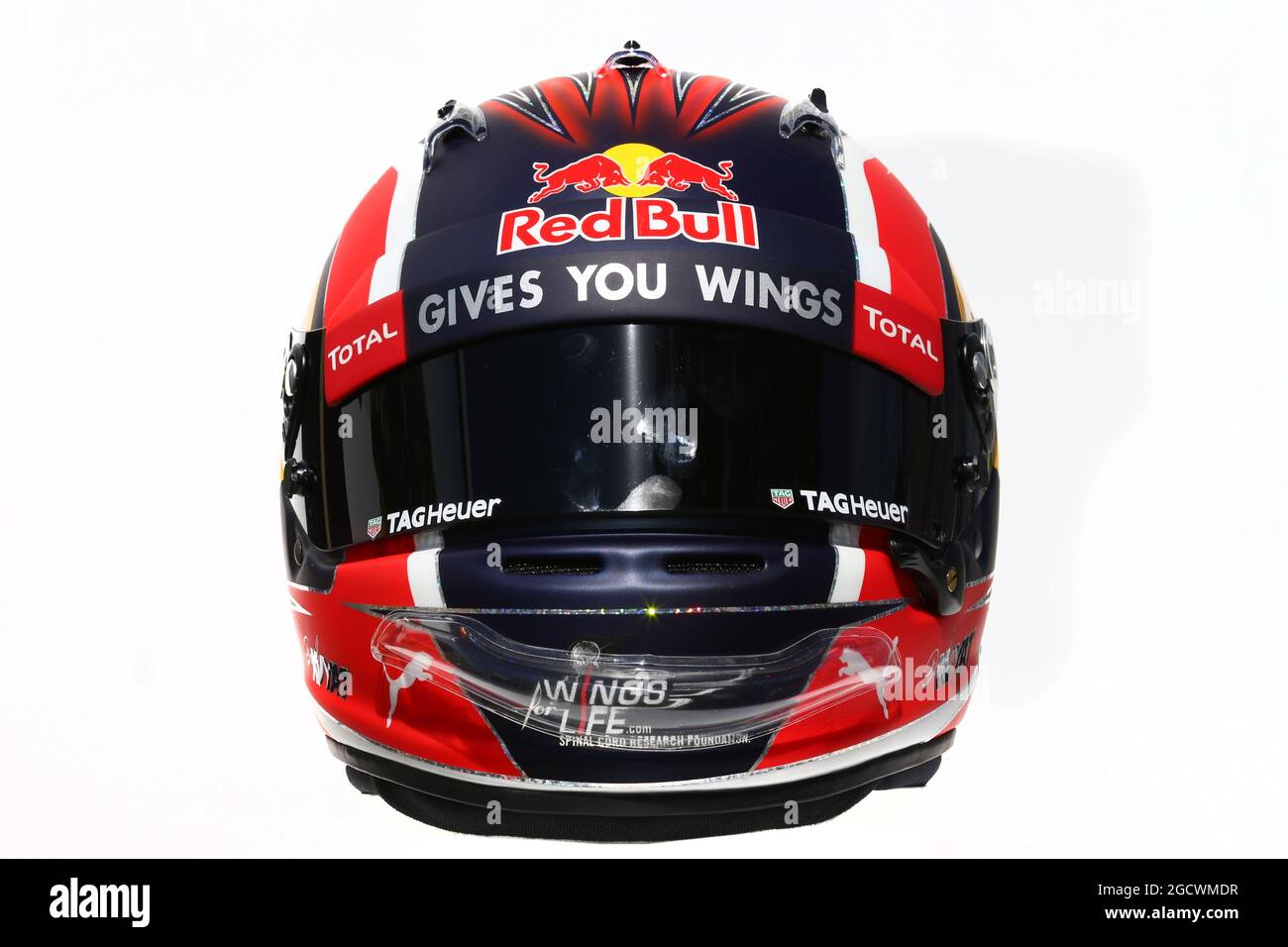 Il casco di Daniil Kvyat (RUS) Red Bull Racing. Gran Premio d'Australia, giovedì 17 marzo 2016. Albert Park, Melbourne, Australia. Foto Stock