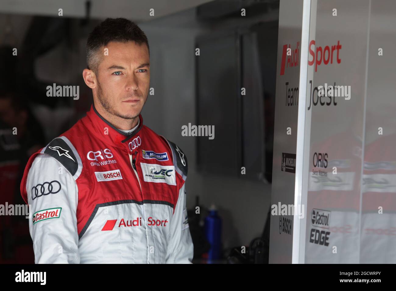 07 Audi Sport Team Joest Audi R18. Campionato Mondiale FIA Endurance, turno 2, venerdì 6 maggio 2016. Spa-Francorchamps, Belgio. Foto Stock