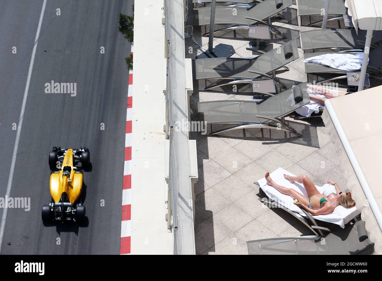 Jolyon Palmer (GBR) Renault Sport F1 Team RS16. Foto Stock