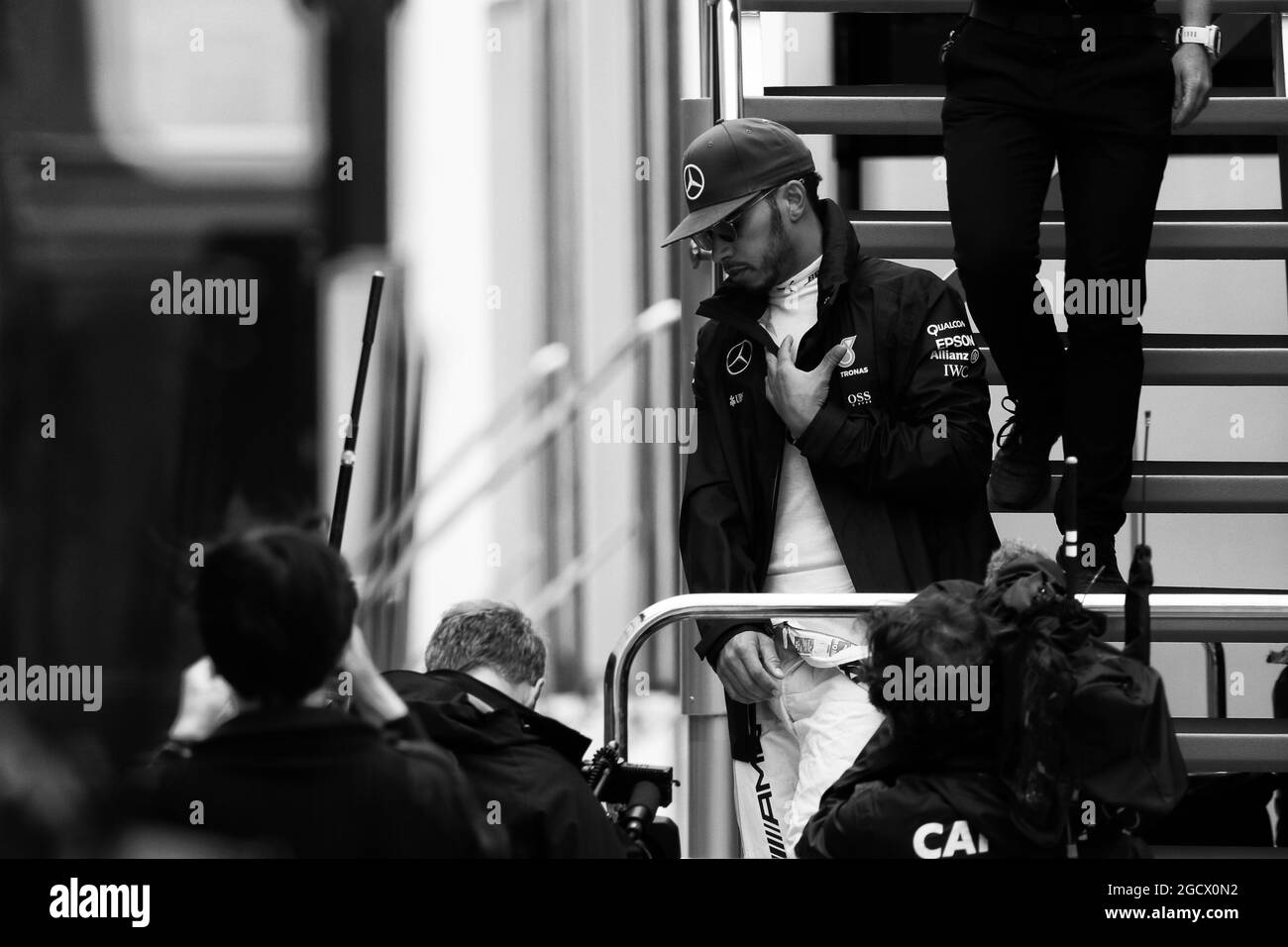 Lewis Hamilton (GBR) Mercedes AMG F1. Gran Premio di Gran Bretagna, sabato 9 luglio 2016. Silverstone, Inghilterra. Foto Stock