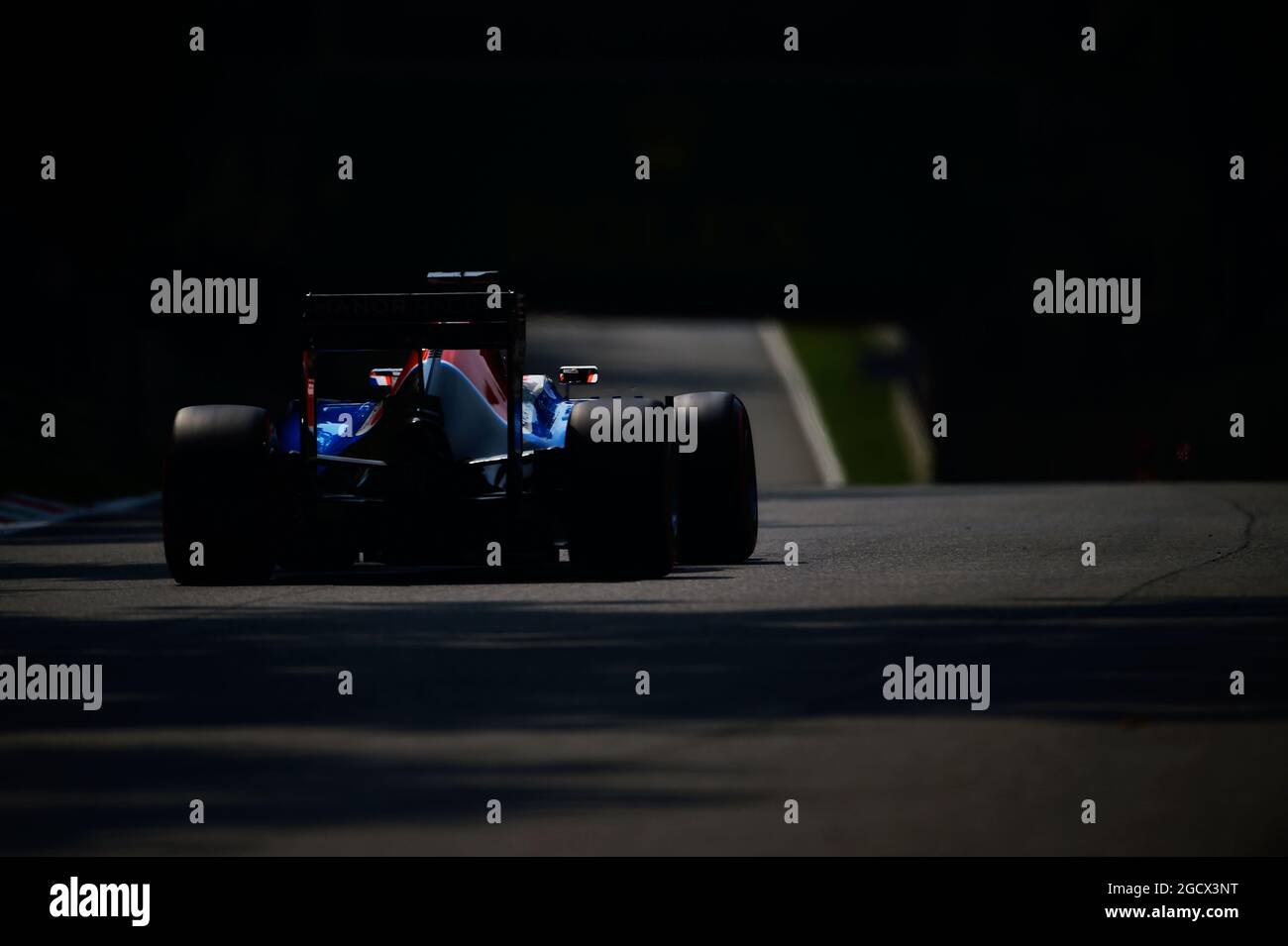 Pascal Wehrlein (GER) Manor Racing MRT05. Gran Premio d'Italia, sabato 3 settembre 2016. Monza Italia. Foto Stock