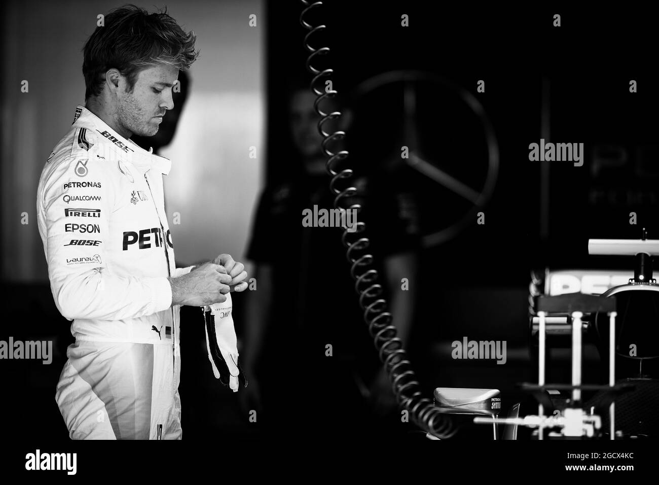 Nico Rosberg (GER) Mercedes AMG F1. Gran Premio della Malesia, giovedì 29 settembre 2016. Sepang, Kuala Lumpur, Malesia. Foto Stock