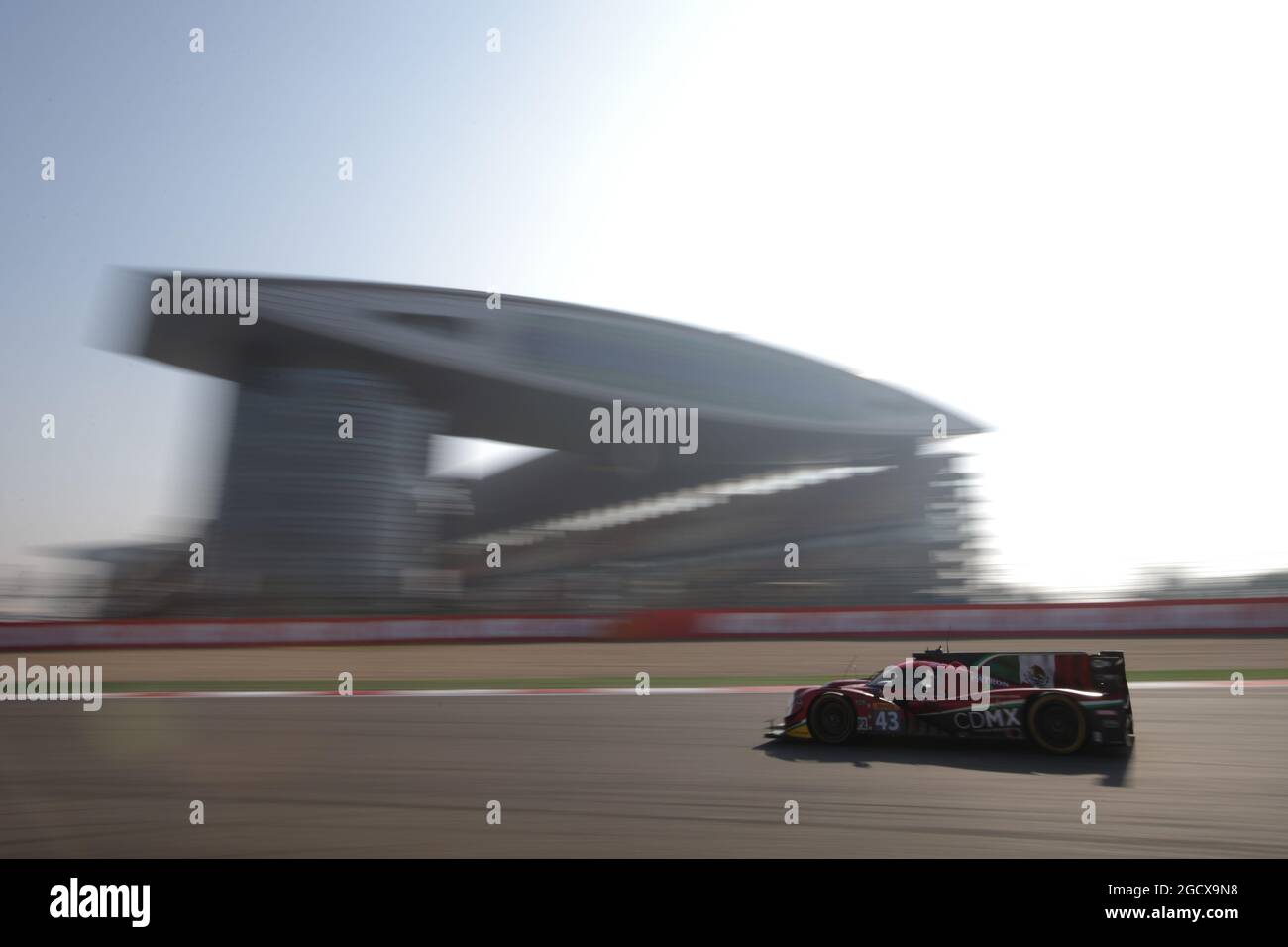 Ricardo Gonzalez (MEX) / Filipe Albuquerque (por) / Bruno Senna (BRA) 43 RGR Sport by Morand Oreca 05 - Nissan. Campionato Mondiale FIA Endurance, turno 8, 6 ore di Shanghai. Sabato 5 novembre 2016. Shanghai, Cina. Foto Stock