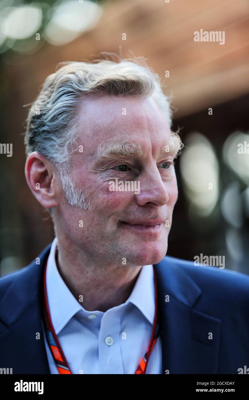 Sean Bratches, Direttore Generale Formula 1, operazioni commerciali. Gran Premio d'Australia, giovedì 23 marzo 2017. Albert Park, Melbourne, Australia. Foto Stock