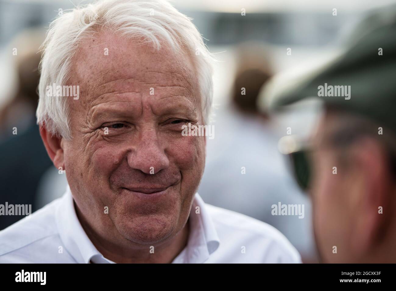 Charlie Whiting (GBR) delegato FIA alla Formula uno Raft Race. Gran Premio del Canada, sabato 10 giugno 2017. Montreal, Canada. Foto Stock