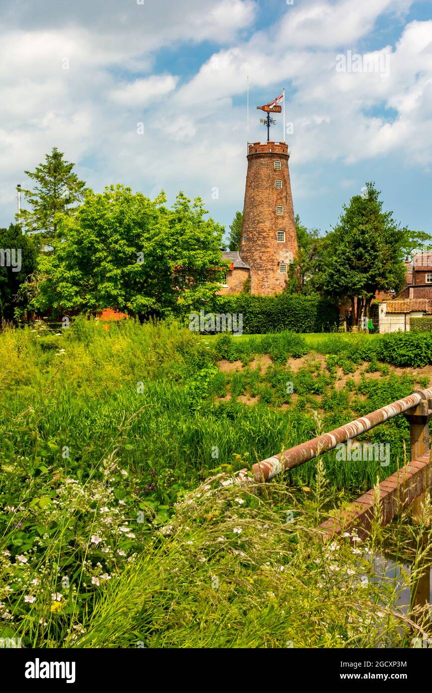 Batemans Brewery al Salem Bridge a Wainfeet All Saints nel Lincolnshire East Midlands Inghilterra Regno Unito dove la birra chiara è stata prodotta dal 1874. Foto Stock