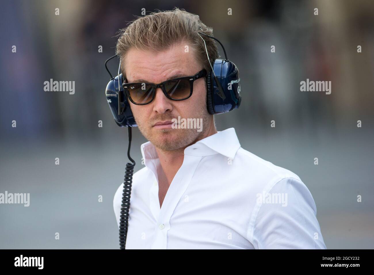 Nico Rosberg (GER). Test di Formula uno, martedì 28 novembre 2017. Yas Marina Circuit, Abu Dhabi, Emirati Arabi Uniti. Foto Stock
