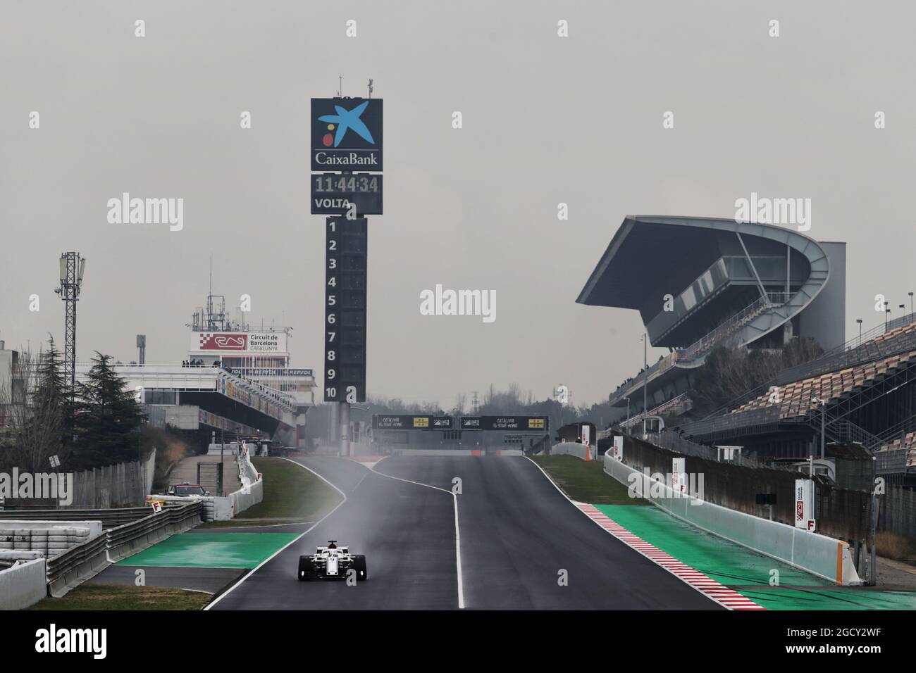 Marcus Ericsson (SWE) Sauber C37. Test di Formula uno, giorno 4, giovedì 1 marzo 2018. Barcellona, Spagna. Foto Stock