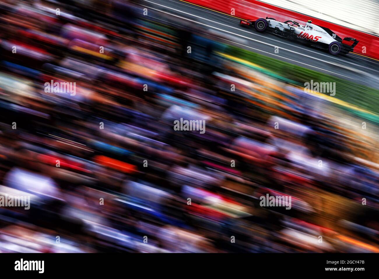 Kevin Magnussen (DEN) Haas VF-18. Gran Premio d'Australia, sabato 24 marzo 2018. Albert Park, Melbourne, Australia. Foto Stock