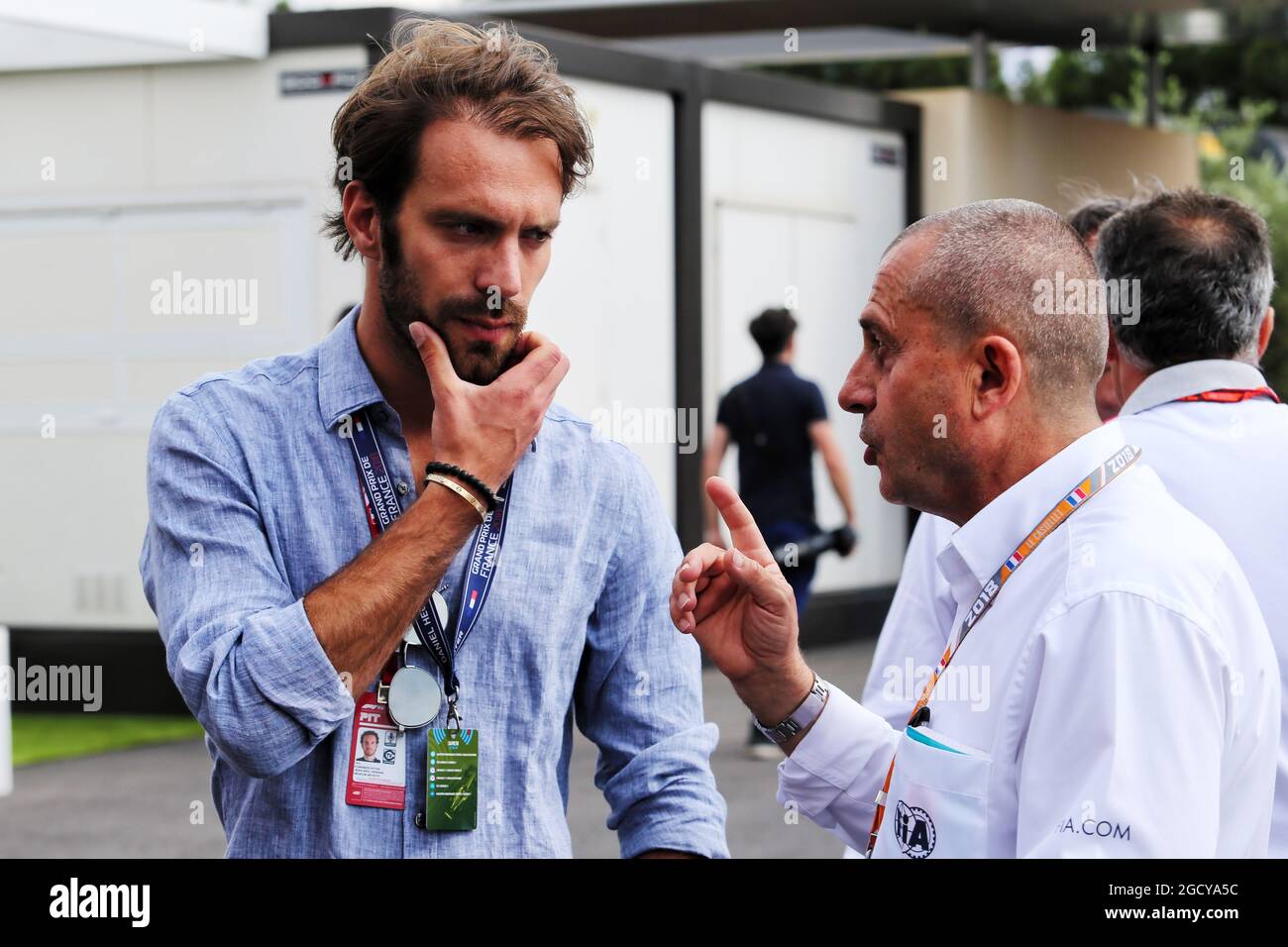 Jean-Eric Vergne (fra). Gran Premio di Francia, sabato 23 giugno 2018. Paul Ricard, Francia. Foto Stock