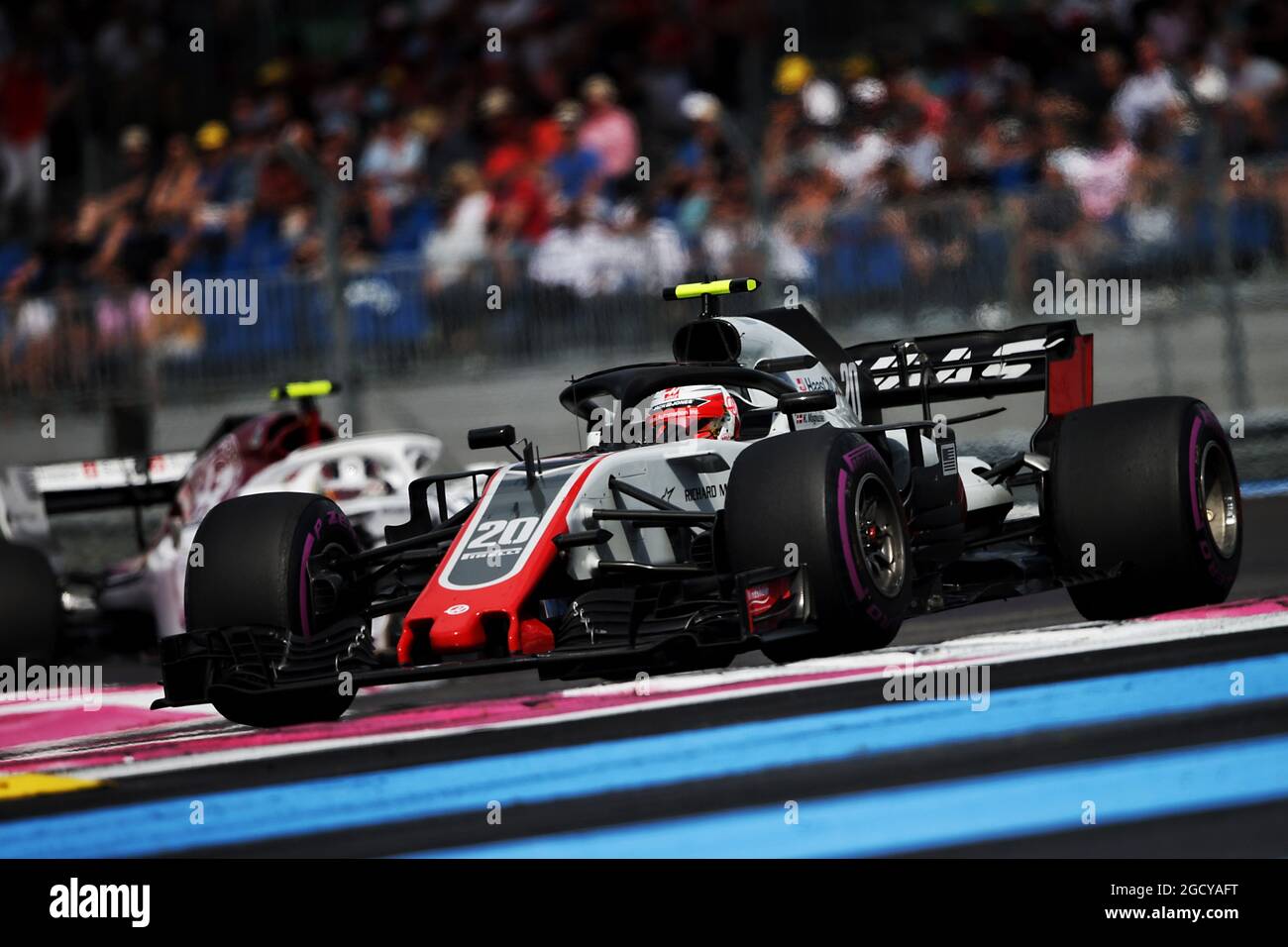 Kevin Magnussen (DEN) Haas VF-18. Gran Premio di Francia, domenica 24 giugno 2018. Paul Ricard, Francia. Foto Stock