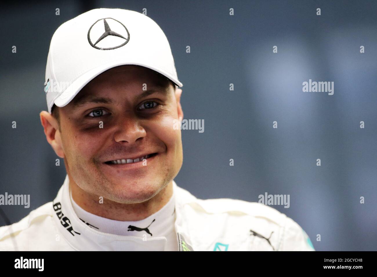 Valtteri Bottas (fin) Mercedes AMG F1. Gran Premio di Germania, sabato 21 luglio 2018. Hockenheim, Germania. Foto Stock