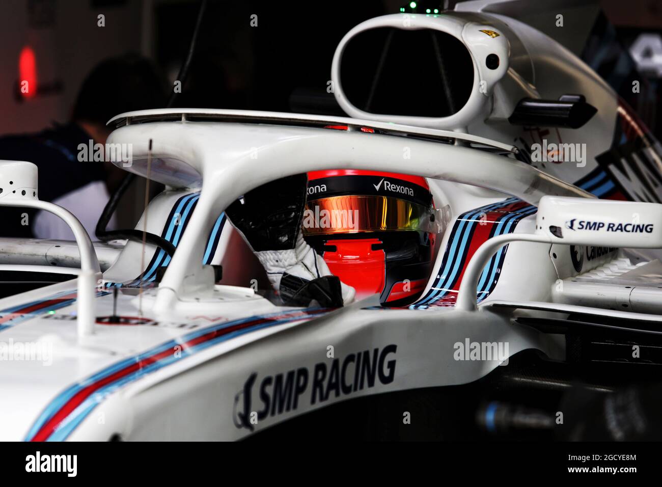 Robert Kubica (POL) Williams FW41 Reserve and Development driver. Test di formula uno. Mercoledì 1 agosto 2018. Budapest, Ungheria. Foto Stock