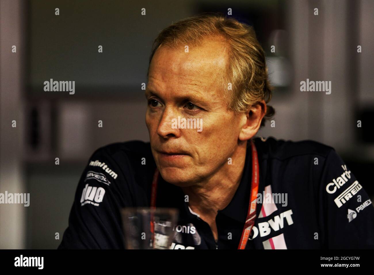 Andrew Green (GBR) Racing Point Force India F1 Team Direttore tecnico. Gran Premio di Singapore, venerdì 14 settembre 2018. Circuito Marina Bay Street, Singapore. Foto Stock