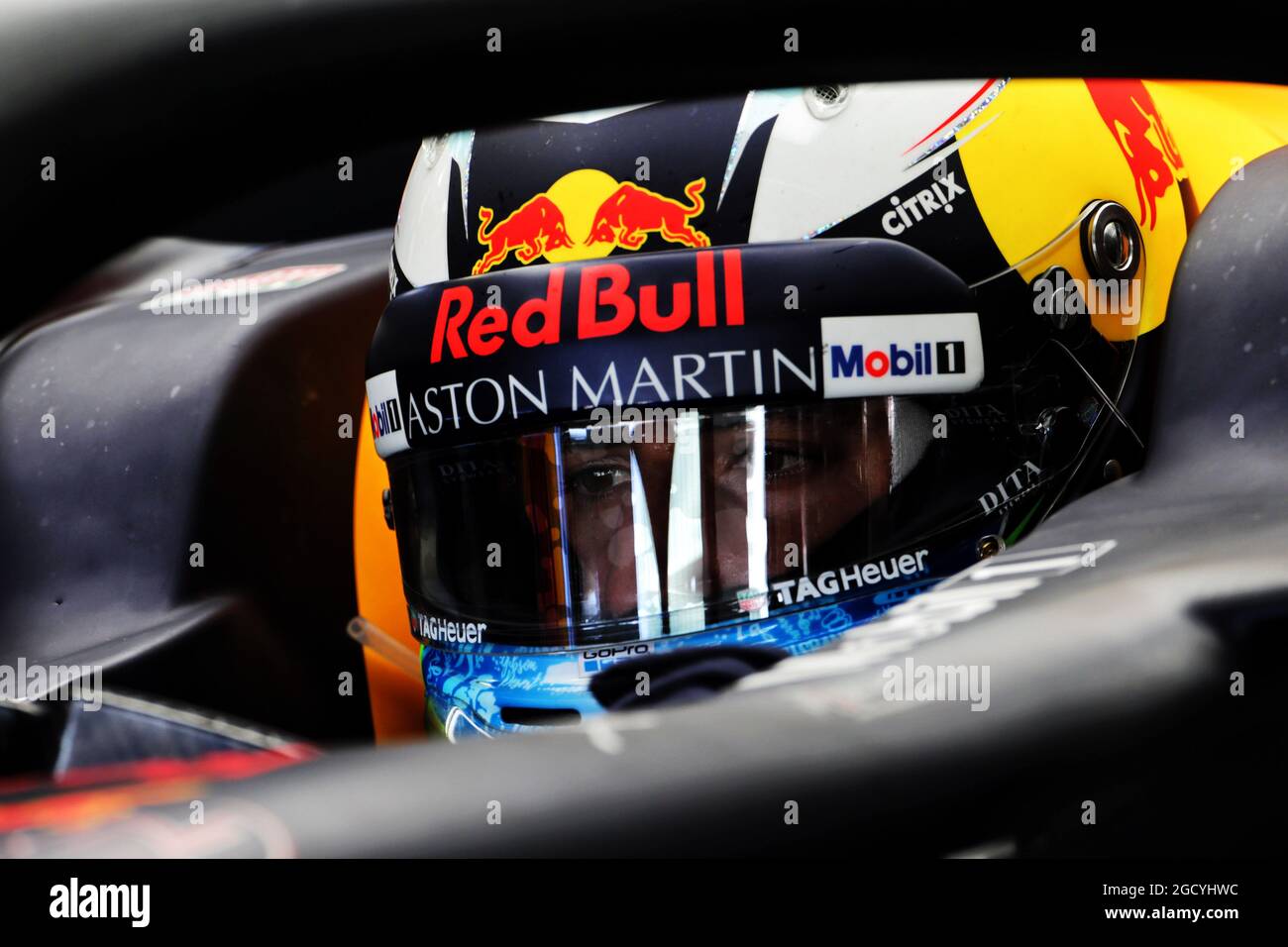 Daniel Ricciardo (AUS) Red Bull Racing RB14. Gran Premio del Giappone, sabato 6 ottobre 2018. Suzuka, Giappone. Foto Stock