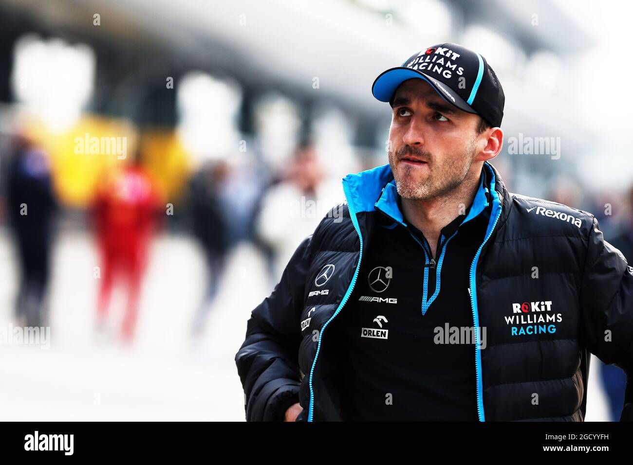 Robert Kubica (POL) Williams Racing. Foto Stock