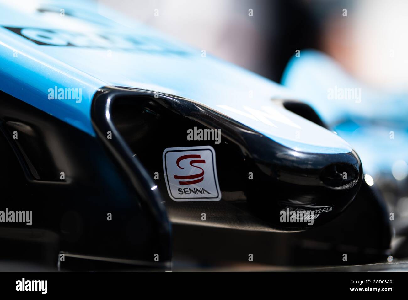 Williams Racing FW42 nosecone. Gran Premio del Canada, giovedì 6 giugno 2019. Montreal, Canada. Foto Stock