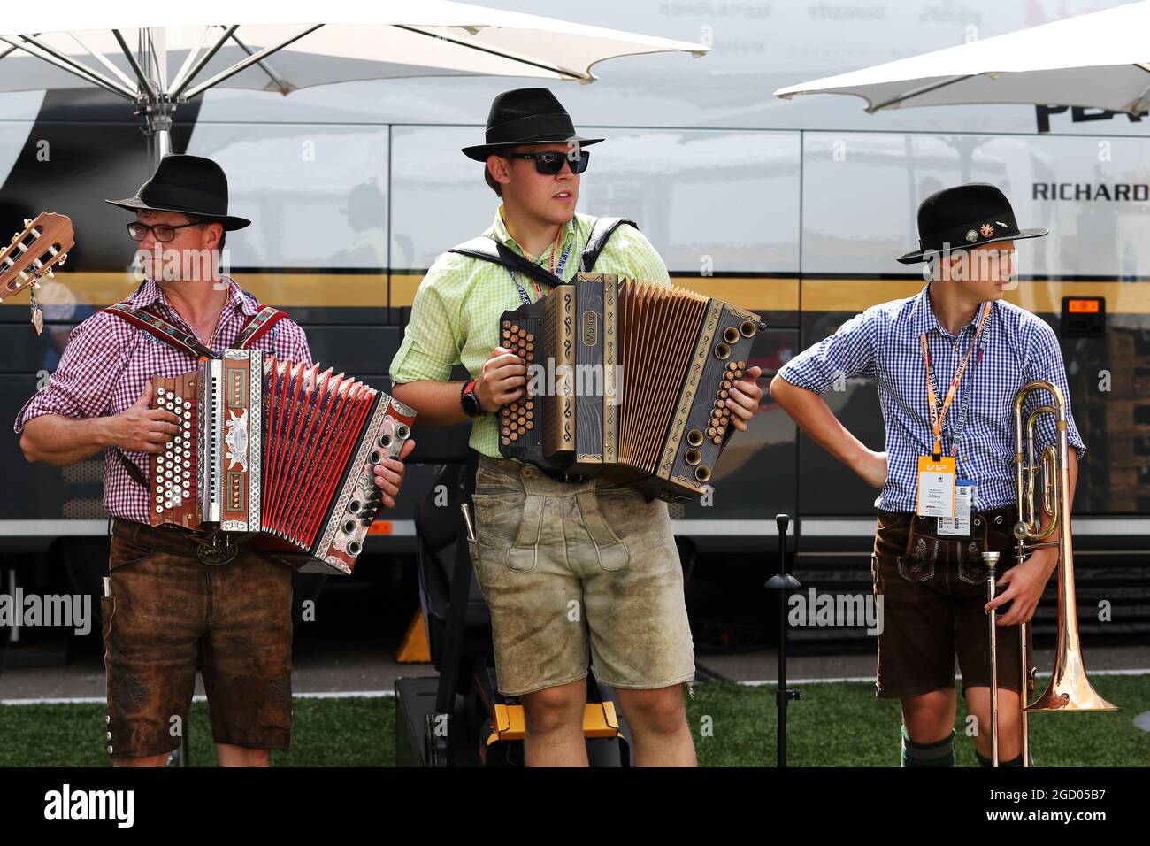 Atmosfera paddock. Gran Premio d'Austria, giovedì 27 giugno 2019. Spielberg, Austria. Foto Stock