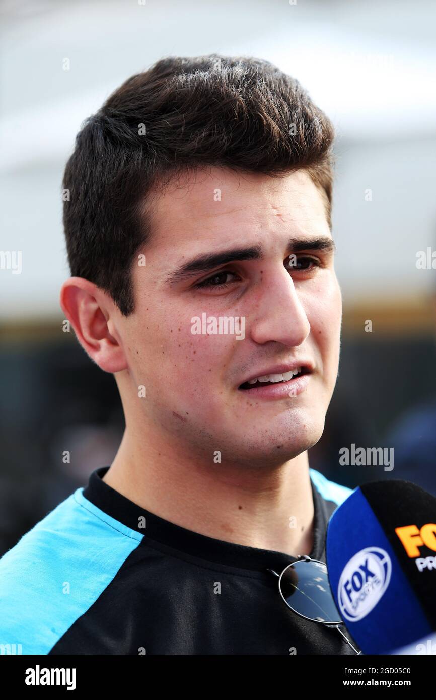 Patricio o'Ward (MEX) Red Bull Junior Team Indycar/F2 driver. Gran Premio d'Austria, giovedì 27 giugno 2019. Spielberg, Austria. Foto Stock