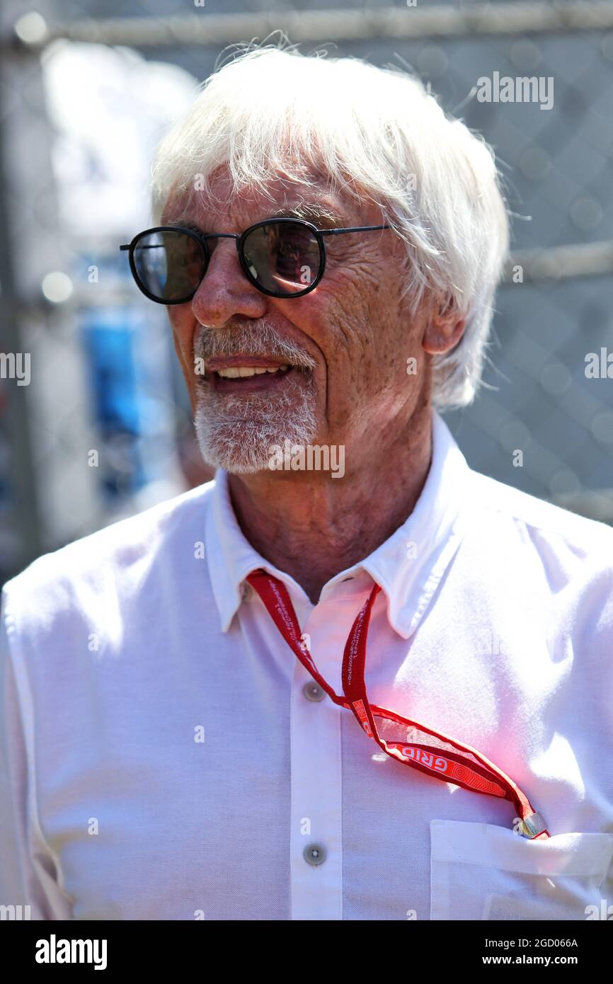 Bernie Ecclestone (GBR). Gran Premio d'Austria, domenica 30 giugno 2019. Spielberg, Austria. Foto Stock