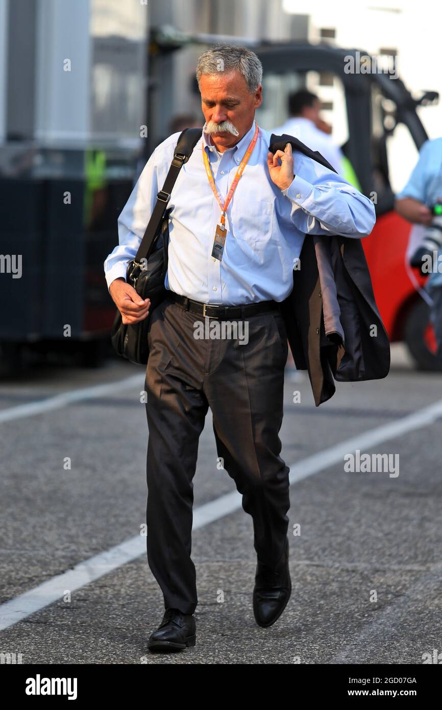 Chase Carey (USA) Presidente del Gruppo Formula uno. Gran Premio di Germania, venerdì 26 luglio 2019. Hockenheim, Germania. Foto Stock