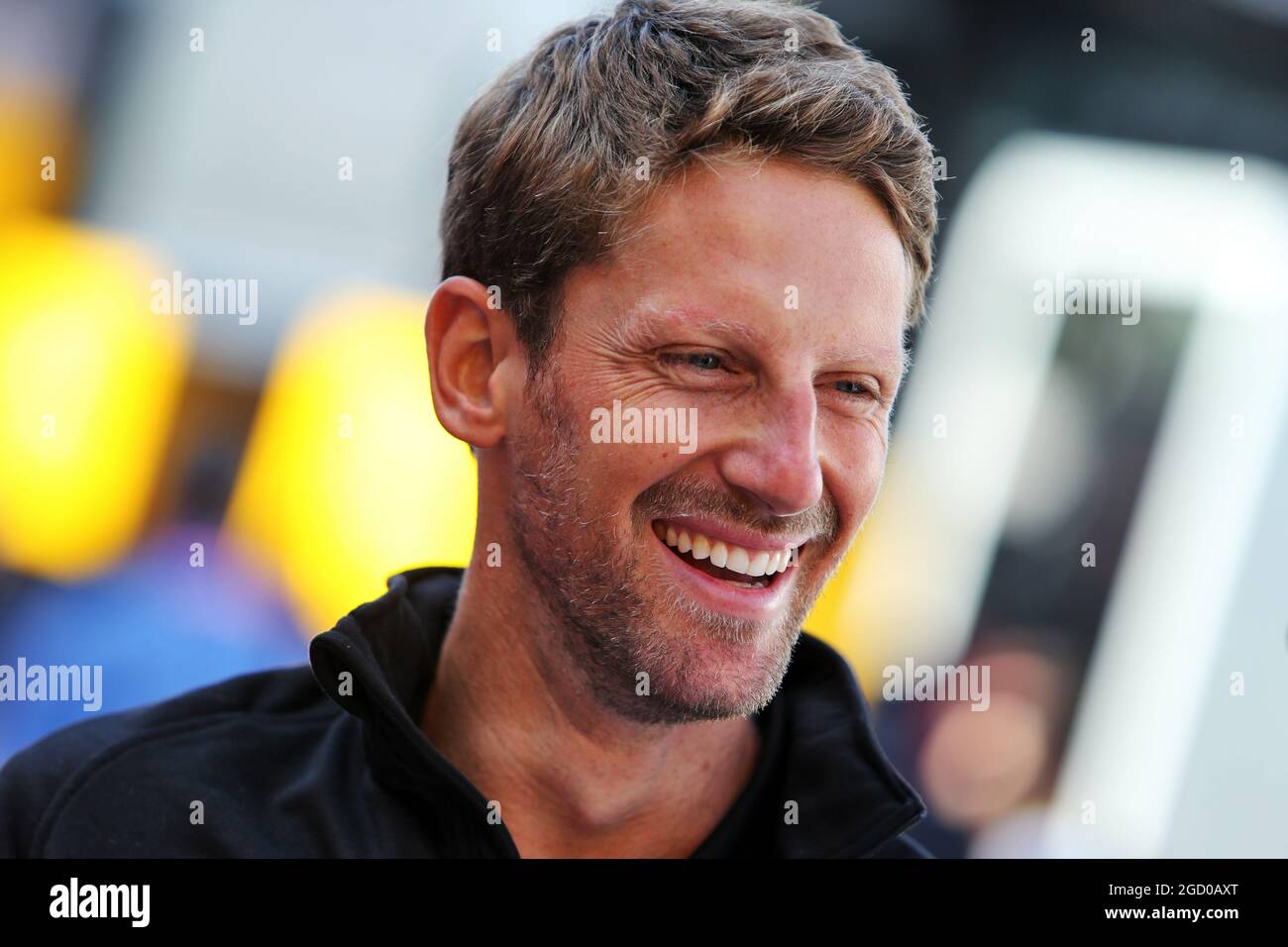 Romain Grosjean (fra) Haas F1 Team. Gran Premio d'Italia, sabato 7 settembre 2019. Monza Italia. Foto Stock