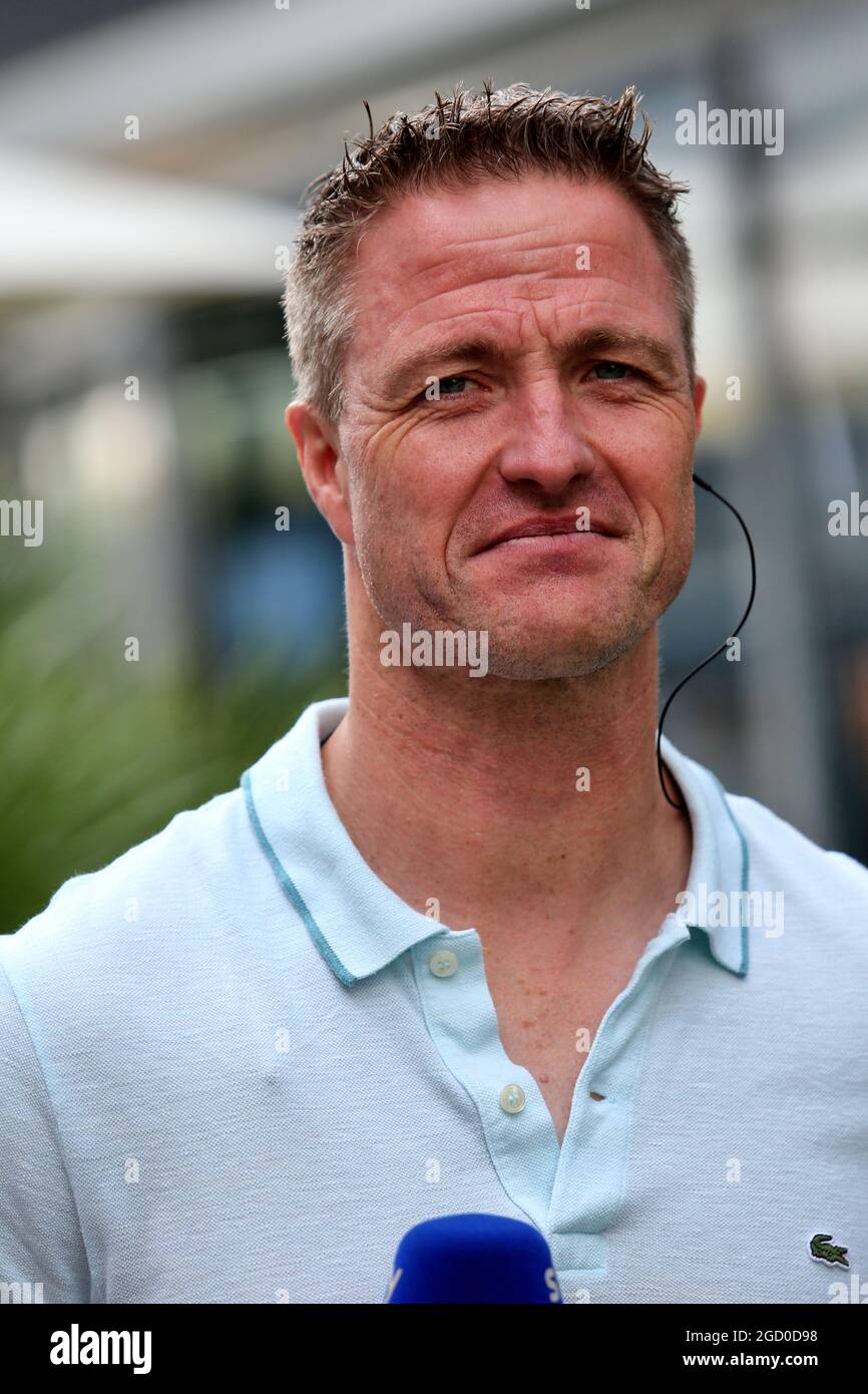 Ralf Schumacher (GER). Gran Premio di Russia, sabato 28 settembre 2019. Sochi Autodrom, Sochi, Russia. Foto Stock