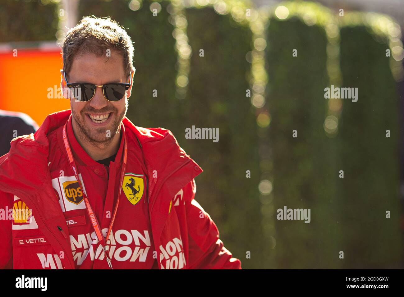 Sebastian Vettel (GER) Ferrari. Gran Premio degli Stati Uniti, venerdì 1 novembre 2019. Circuito delle Americhe, Austin, Texas, USA. Foto Stock
