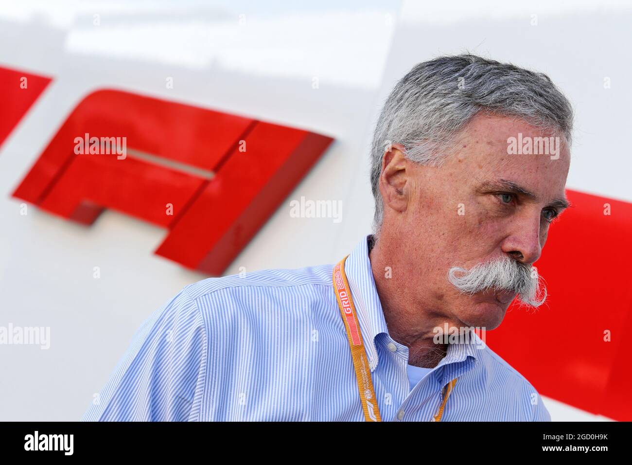 Chase Carey (USA) Presidente del Gruppo Formula uno. Gran Premio degli Stati Uniti, venerdì 1 novembre 2019. Circuito delle Americhe, Austin, Texas, USA. Foto Stock