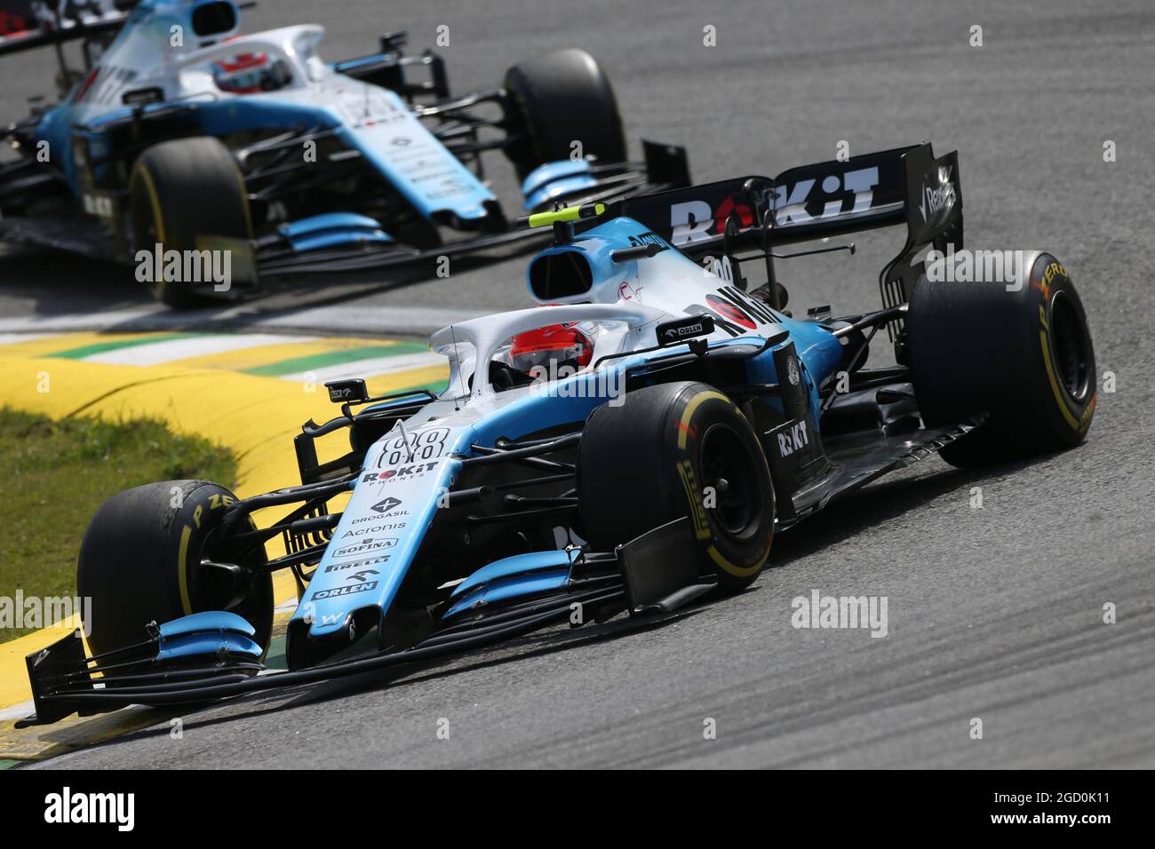 Robert Kubica (POL) Williams Racing FW42. Foto Stock